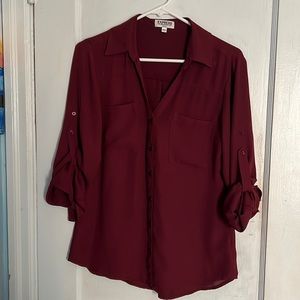 Express Portofino Shirt, Size Medium
